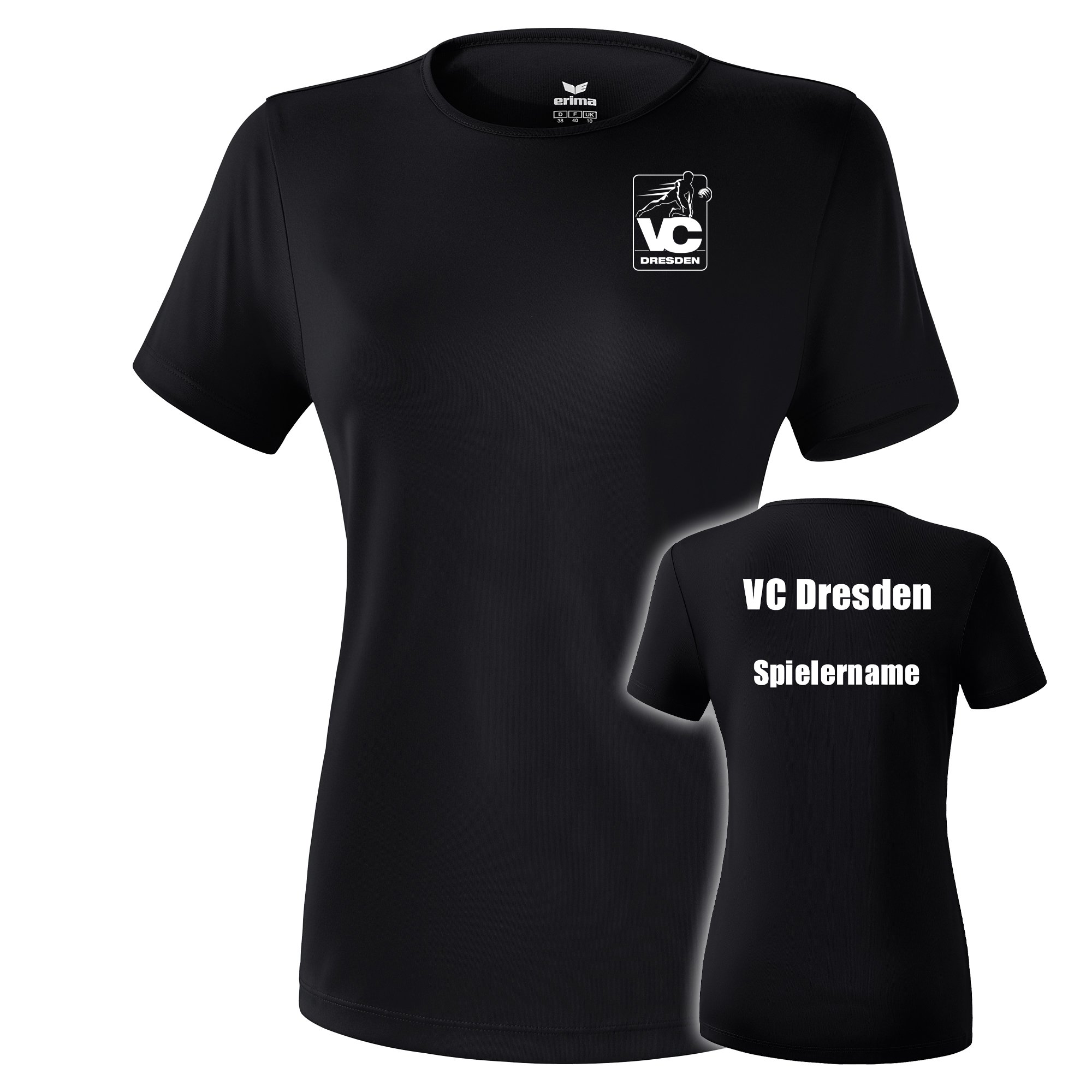 VC Dresden Funktions Teamsport T-Shirt Damen