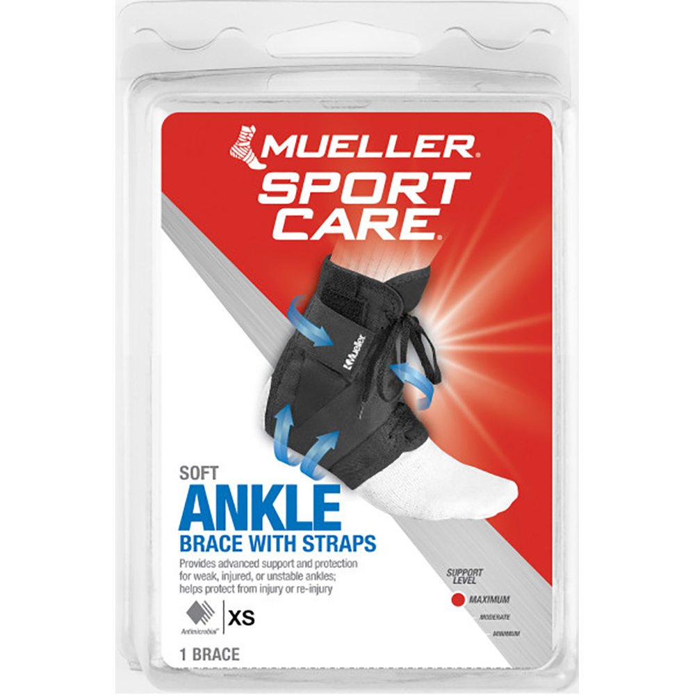 Mueller Soft Ankle Brace with Straps