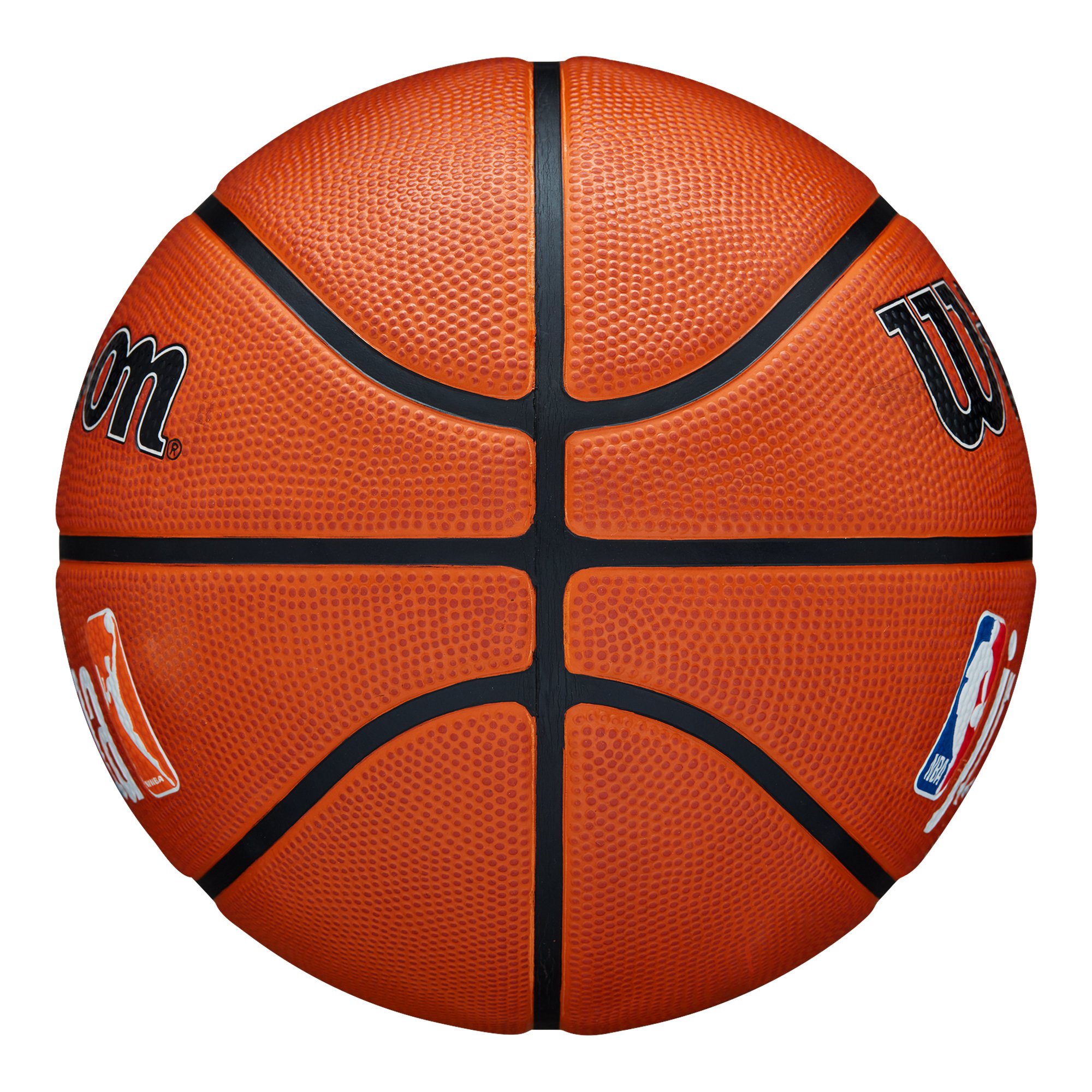 Wilson JR NBA Fam Logo Auth Outdoor Baketball