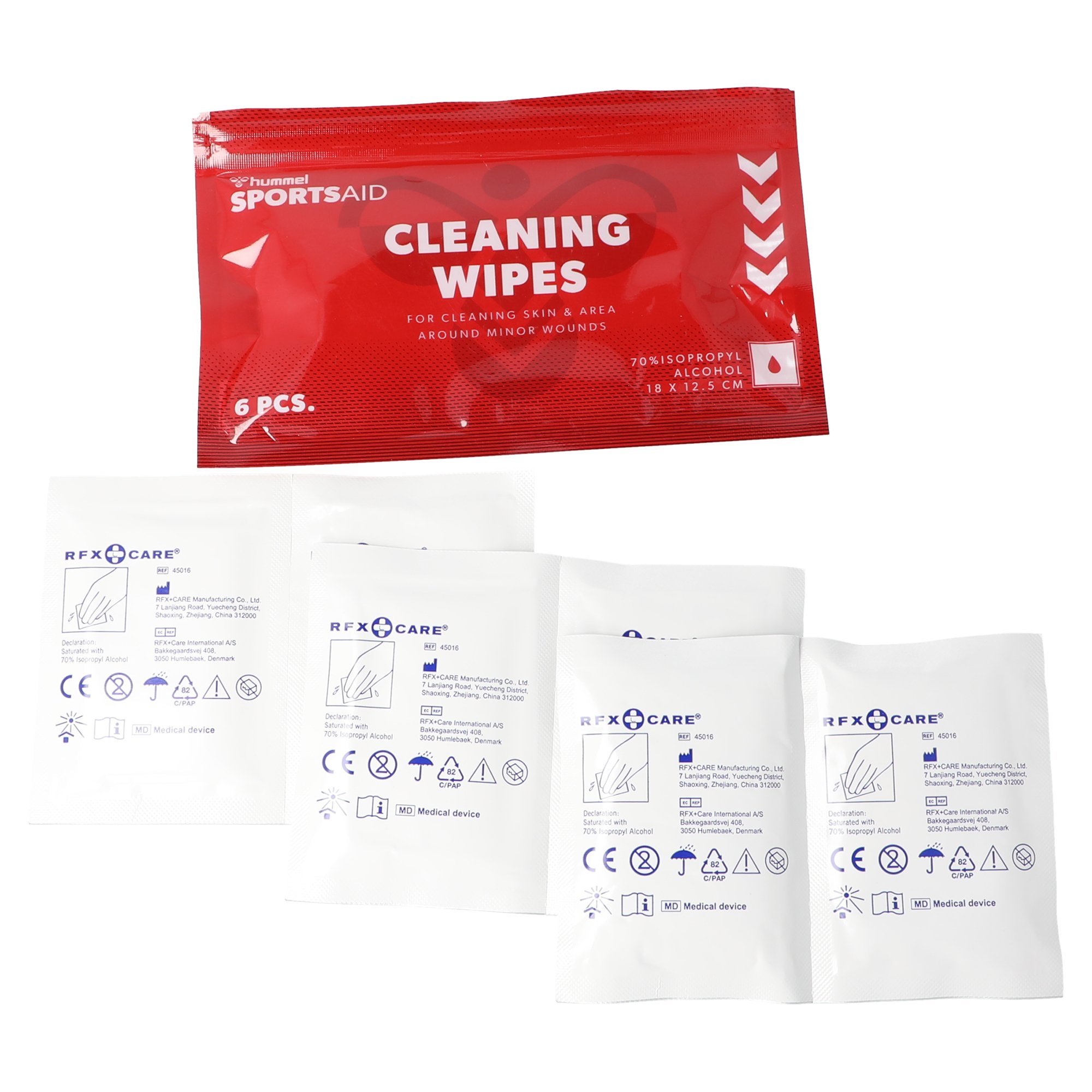 Sportsaid Cleaning Wipes 6er Pack