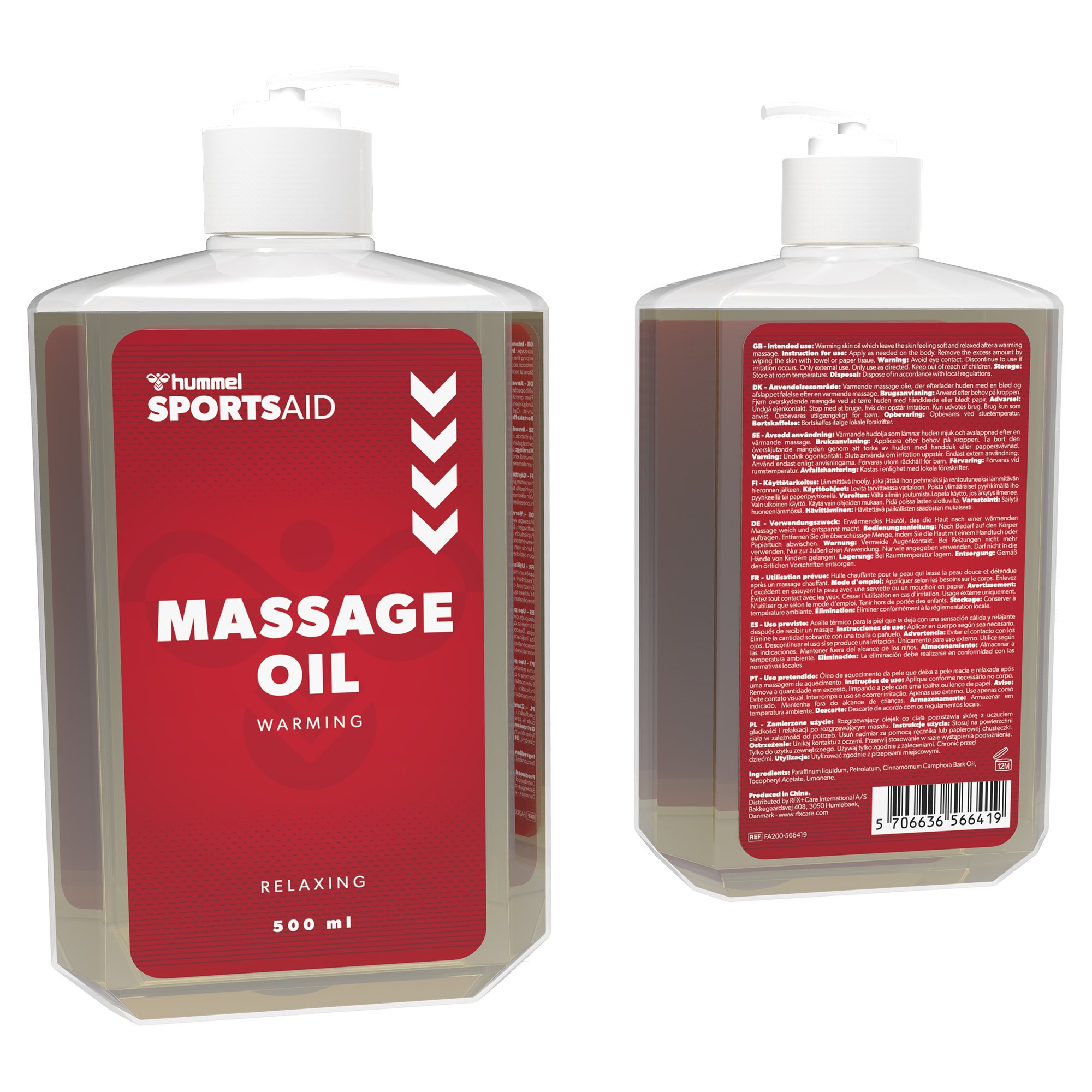 Sportsaid Massage Oil Warming