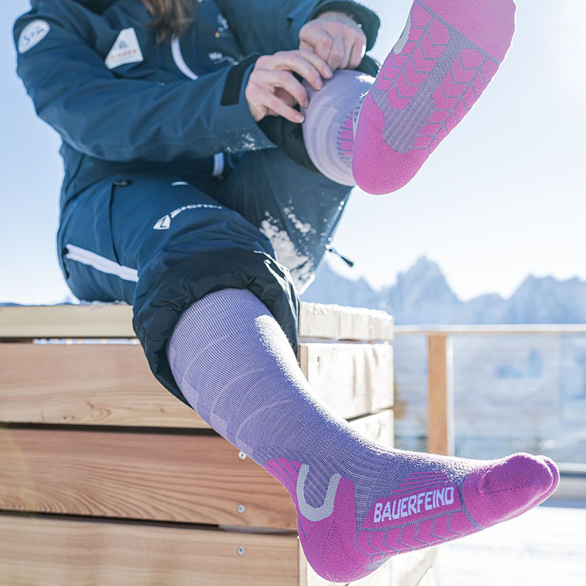 Bauerfeind Sports Ski Touring Compression Socks Damen