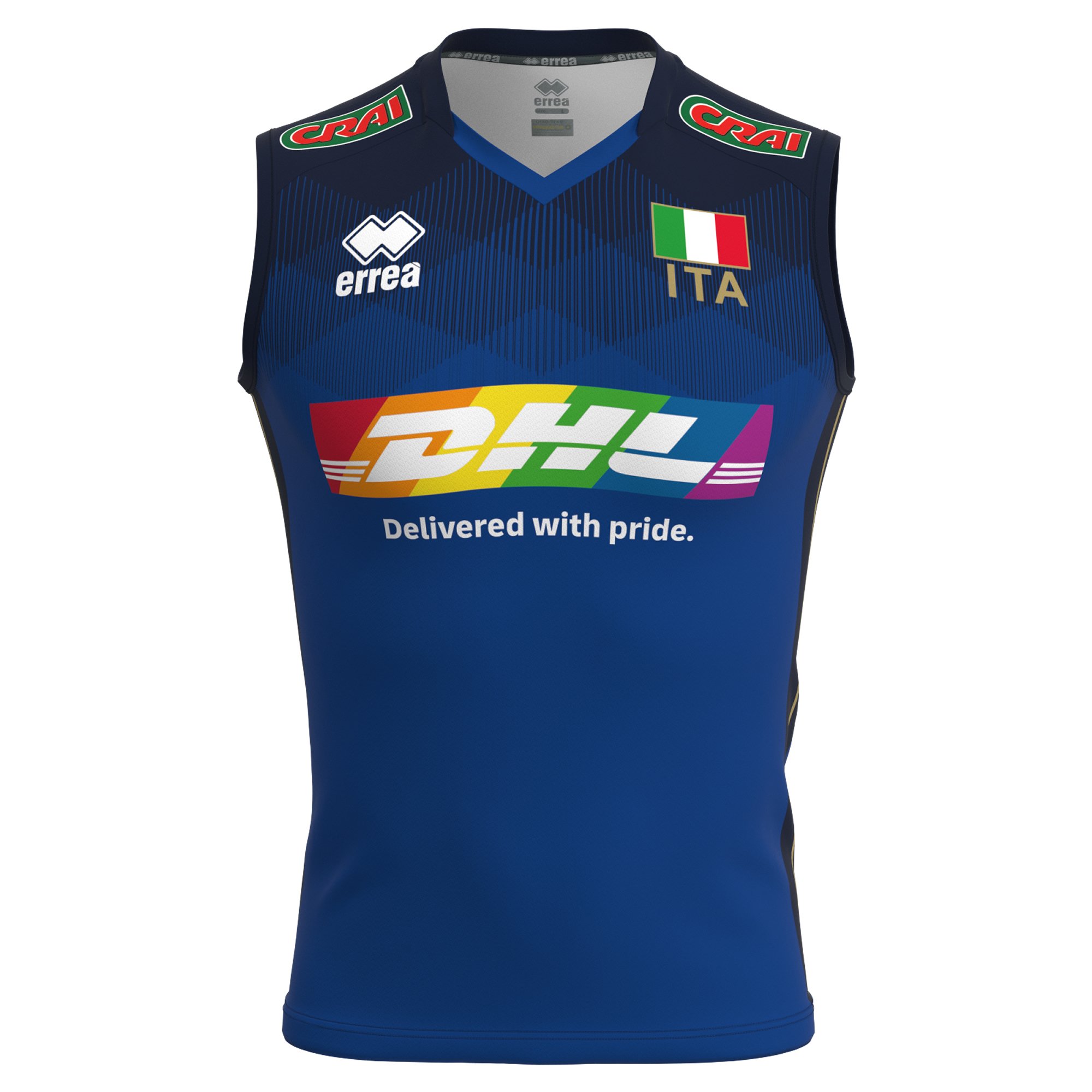 Erreà Italia Volley Home Jersey with Pride 2023