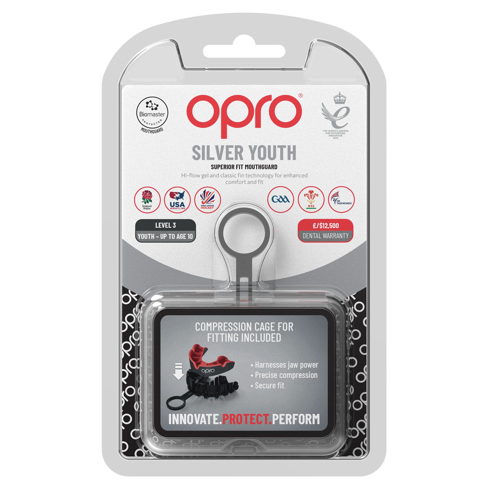 Opro Silver Superior Fit Mundschutz