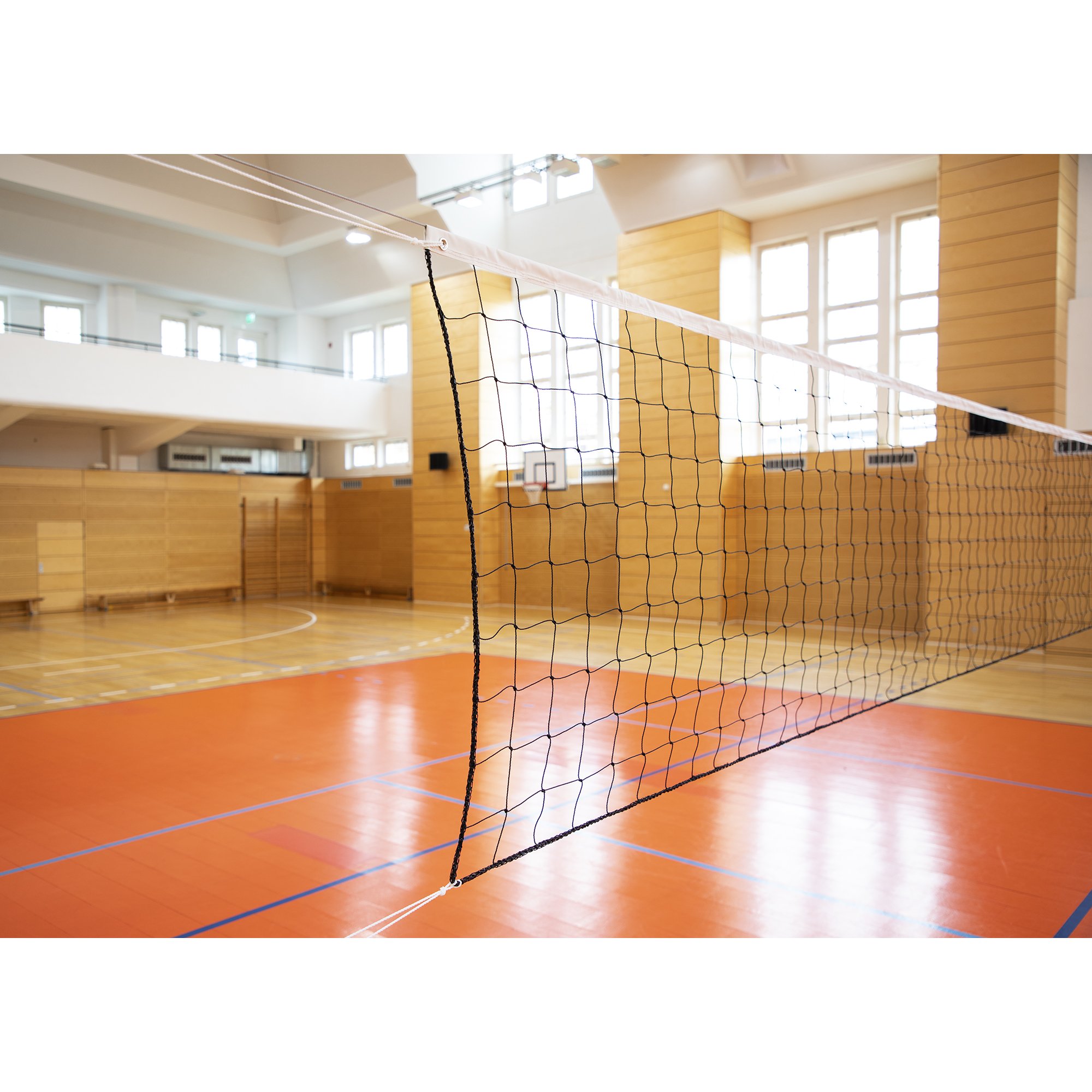 Huck Volleyball Trainingsnetz 501 mit Stahlseil