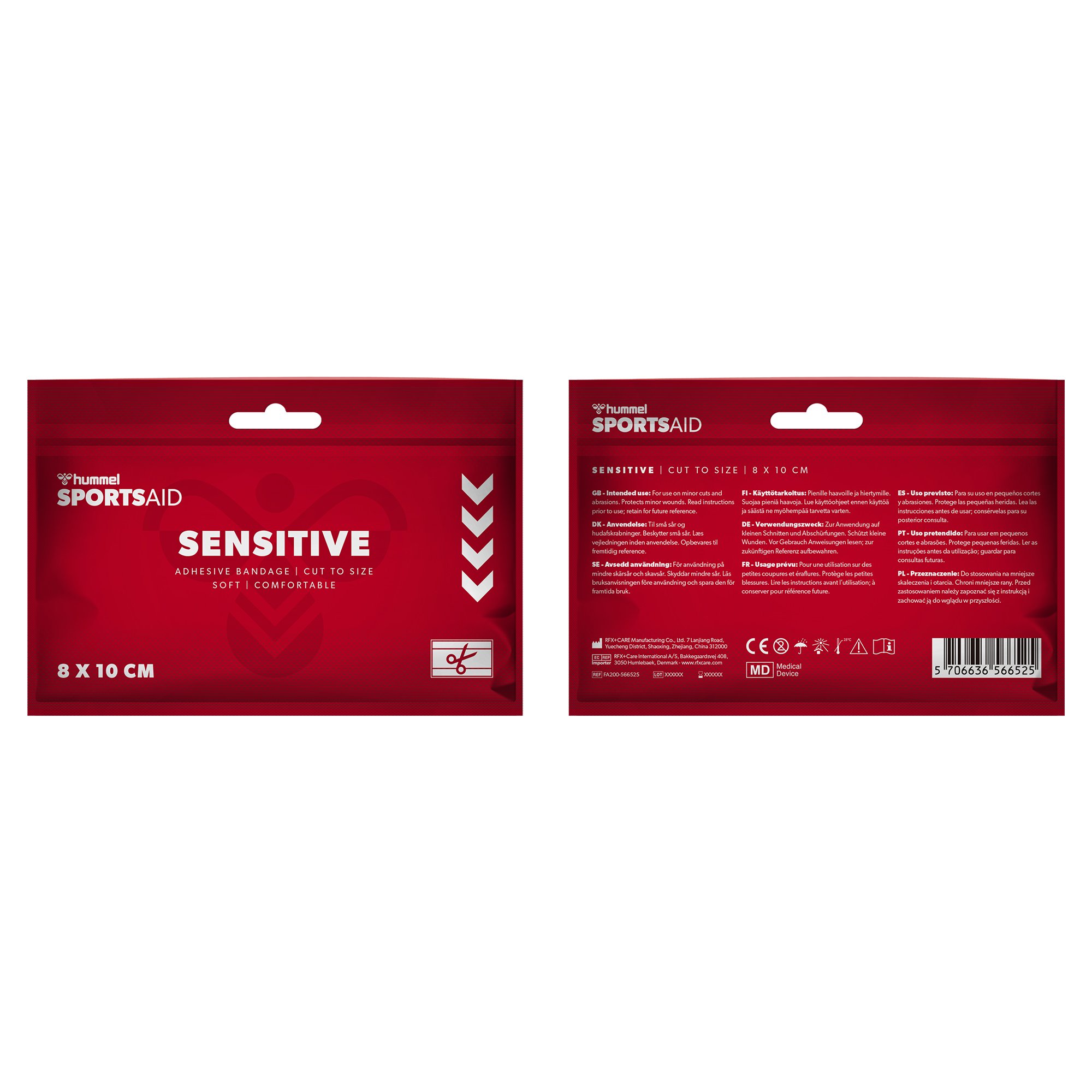 Sportsaid Sensitive Pflaster 5er Pack
