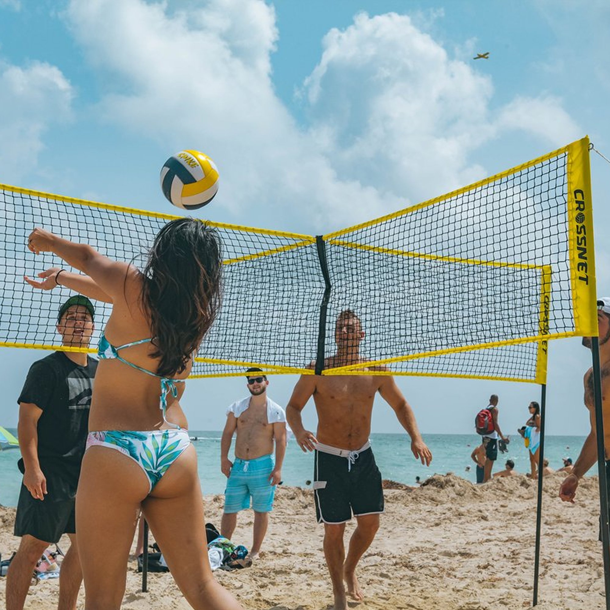 Crossnet Four Square Volleyball Netz