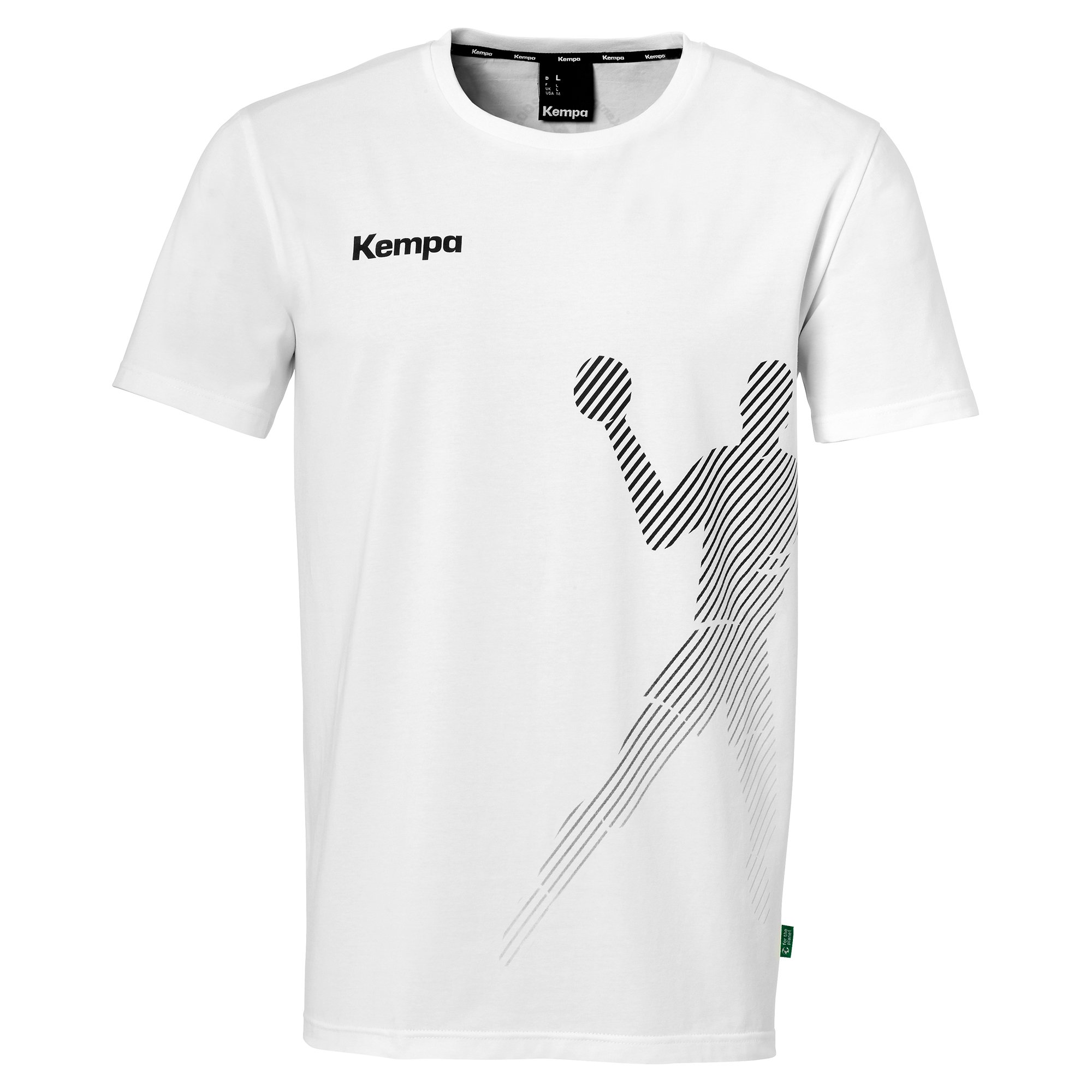 Kempa T-Shirt Black & White